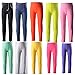 Banner Bonnie Girls' Lycra Cotton Footless Tight Leggings 11 Colors All Seasons 3-12y