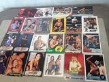WWE TNA ECW WCW NWO Wrestling Lot of 100 Trading Cards Includes - Jim Ross, ShowMiz, Kane, The Miz, WWE Diva Trish Stratus, Vickie Guerrero, Kurt Angle, Samoa Joe, Rowdy Roddy Pipper, Jeff Jarrett, Scott Steiner, Shark Boy, Dixie Carter, Sonny Ziaki, Kid Kash, Dlo Brown, Primo, Kamala, WWE Diva Terri, America's Most Wanted James Storm, TNA Knockout Gail Kimm, Buff Bagwell, Shaquille O'Neal, Chris Vaughn, Southern Boys, Big Boss Man, Arn Anderson, Sid Vicious, Dolph Ziggler, Saturn, WWE Diva Jazz, WWE Diva Jacqueline, Jimmy Wang Yang, Joey Mercury, Grandmaster Sexy, Test, Jimmy Hart, Steiner Brothers, Tito Santana, Santino Marella, Fabulous Freebirds, The Bushwackers, Heath Slater, Ranjin Singh, William Regal, Benchwarmers, Mishel Thorpe, Shannon Malone, Mary Riley, Katie Lohnmann, Marla Esposito, WWE Diva Molly, Rene Dupree, Can Am, The Patriot, Rick Steiner, Bam Bam Bigelow, Scott Hall, Rowdy Roddy Piper, Greg The Hammer Valentine, Tomko, John Morrison, Fit Finley, Jerry Lynn, Flyin Brian Pillman, Mr. Wall Street, El Gigante, Doom, Psychosis, Eric Young, Brother Ray, WWE Diva Ivory, Hermie Sadler, Sharmell, Terry Taylor, Lance Hoyt, TNA Knockout Roxxi, Andrew Thomas, Mark Johson, Vince Russo, Rudy Charles, Rock N Rave Infeltion, Petey Williams, Armando Alejandro Estrada & Umaga, A.J. Styles & Kevin Nash