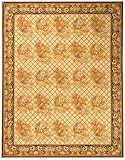 IMAGE OF Due Process Aubusson Lyon Ivory-Charcoal 14' X 28' Area Rug