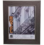 Kiera Grace Emery Picture Frame, 8 by 10-Inch, Brushed Pewter