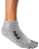 injinji Performance Micro Toesocks,Grey,Large