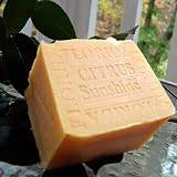 (SPECIAL LARGE AGED) Handmade Florida - Citrus Sunshine with Mango Butter Soap 11 oz Bar