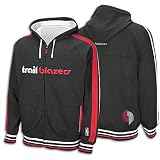 Trail Blazers Mitchell & Ness NBA Court Vision Hoody - Men's ( sz. XXXXL, Black : Trail Blazers )