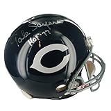 Gale Sayers Signed Bears Full Size Helmet w/HOF 77