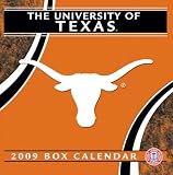 Texas Longhorns 2009 Box Calendar