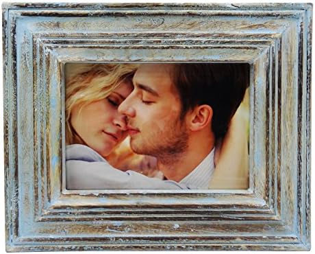 Wedding Photo Frame Shabby Chic Distressed Wooden Picture Rustic Table Décor