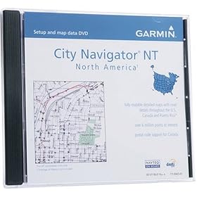 Garmin City Navigator North America for Detailed Maps of the United States, Canada, and Puerto Rico (DVD)