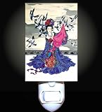 Asian Silk Decorative Night Light