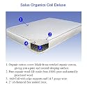 SalusAtHome Organics Coil Deluxe Mattress - Queen