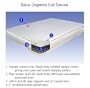 SalusAtHome Organics Coil Deluxe Mattress - Queen