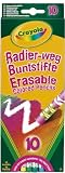 Crayola 03.3635DM - 10 Radier-Weg Buntstifte