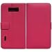 Bfun Packing Hot Pink Card Slot Wallet Leather Case Cover for LG Optimus L7 P705/P705G/700
