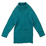 GARACH(ギャラッチ) 綿ワイドテレコハイネック長袖Tシャツ 120cm/グリーン NO.AH-431418