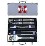 Mississippi State Bulldogs NCAA 8pc. BBQ Set w/Case