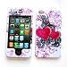 Apple iPhone 4 & 4S Snap-On Protector Hard Case Image Cover