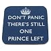 'Don't Panic There's Still One Prince Left' - Prince William & Kate Middleton wedding satire coaster.