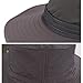 ISEYMI Outdoor cowboy hat Wide Brim Caps Sun Block Fishing Hat