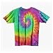 Tie Dye Mania Pastel Rainbow Swirl Tie-Dye Short Sleeve T