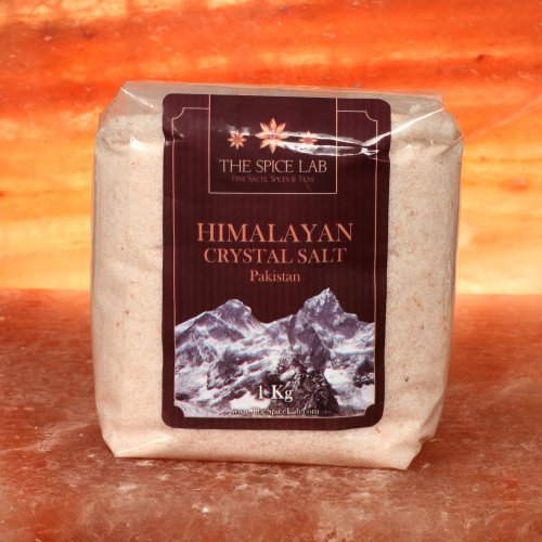 The Spice Lab's 2 Pounds - Pure Himalayan Bath Salt (Fine) 1Kg