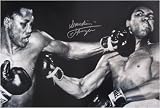 Joe Frazier Signed 20 X 30 Photo (Ali/Frazier I: Fight Of The Century The Punch) With Smokin' Inscription - Numbered Limited Editon Of 100