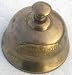 Solid Brass Desk Bell Goldfield Hotel Nevada