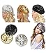 Bigood Sparkle Sequine Adjustable Beanie Beret Hat Performance Cap