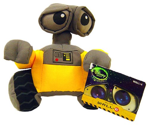 Childrens Toyshop  Toys : Disney Pixar Wall-E 6" Wall-E Plush