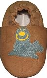 Tibet PLATEAU soft soled infant full grain leather baby shoes seal