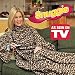 Snuggie Blanket - The Fleece Blanket With Sleeves (With Free Book Light) (Leopard Print)