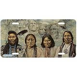 6200-The Original Founding Fathers-Indian License Plate Car Auto Novelty Front Tag by... 