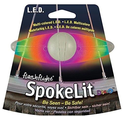 Nite Ize SpokeLit LED Wheel Light Color:Disco Size:Pack of 2