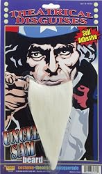 Uncle Sam Beard Adult (One Size)
