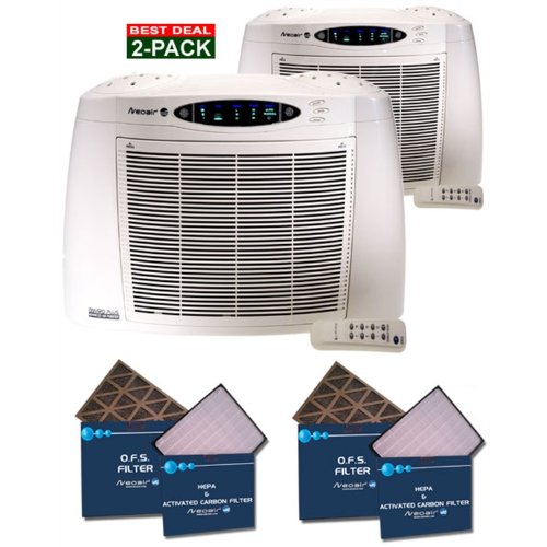 NeoAir Enviro Plus 2 Pack Room Air Purifier 2-Pack