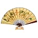 Handmade Folding Decorative Wall Fan With Stand - Chinese Dragon Design