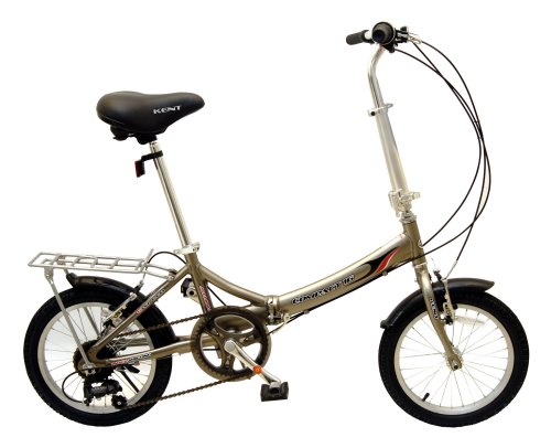 Kent Compact 16 Aluminum Folding Bike (16-Inch Wheels)
