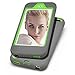 iPod Touch 5th Case, MagicMobile® Premium Dual Heavy Duty Hybrid Shockproof Resistant Armor Protective Case Cover for Apple iPod 5th Generation Gray Rugged Silicone Layer and Green Hard Plastic