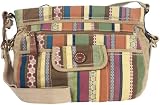 Fossil Handbag - Keaton Large Hobo (Color: Stripe)