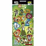 ben 10 hero time stickers large