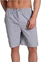 Nautica Men's Comfort Woven Bolt Plaid Sleep Short