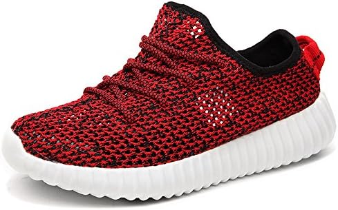 Womens LightWeight Breathable Walking Running Shoes Fashion Sneakers Red