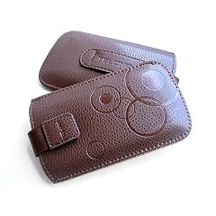 Tasche Handytasche H�lle Etui f�r ViewSonic V350 - LG Electronics GW300 | GW620 | P500 Optimus One | E720 Optimus Chic | C550 Optimus Chat - Vodafone 555 Blue - Motorola Milestone | Quench | Milestone 2 | Fire | Fire XT - Sony Ericsson W960i | Aspen - Apple iPhone | iPhone 3G | iPhone 3GS - Asus P526 | P527 - Simvalley Mobile SP-40 | SP-60