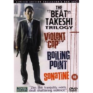 The "Beat" Takeshi Trilogy Violent Cop/Boiling Point/Sonatine