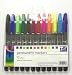 12 COLOUR PERMANENT MARKERS