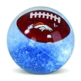 Pack of 3 NFL Denver Broncos Light-Up Football Super Balls