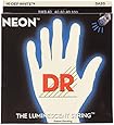 DR Strings NWB-40 DR NEON 4 Bass Guitar String, Light, White
