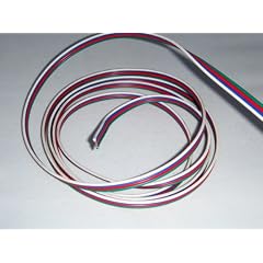 LED SMD RGB Streifen Strips Verbindungskabel 4adrig 4Farben