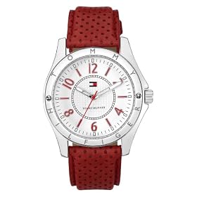 Tommy Hilfiger Women's Sport Leather Strap Watch #1780799