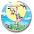Golf, Hole in One Car Coaster, Single