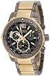 Invicta Men's 10592 Ocean Reef Reserve Chronograph Black Dial Two Tone Stainless Steel Watch
