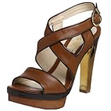 L.A.M.B. Women's Gypsy Metal Heel Platform Pump